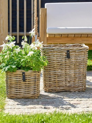 Firkantede Rattankurve (Kubu Rattan)