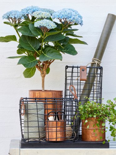 Firkantede Trådkurve- & Bakker