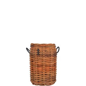 Maxi Rund Rattankurv (inkl. pose)