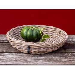 Midi Rund Rattanbakke - Kubu