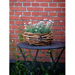 Mini Rund Rattanbowle (inkl. pose)