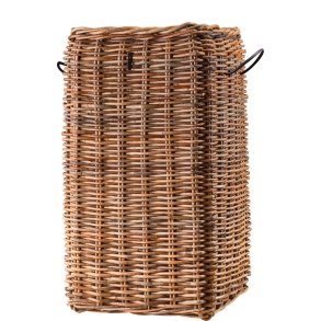 Mammut Firkantet Rattankurv (inkl. pose)