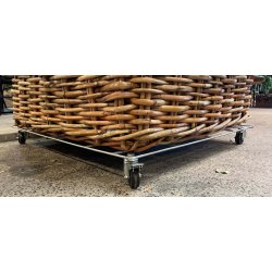 Magnum Low Firkantet Rattankurv (inkl. pose)