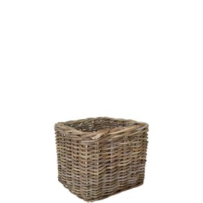 Maxi Low Firkantet Rattankurv - Kubu (inkl. pose)