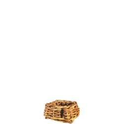 Mini Firkantet Rattanbowle (inkl. pose)