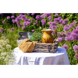 Midi Firkantet Rattanbakke - Kubu