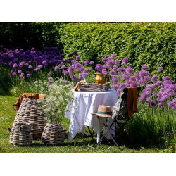 Midi Firkantet Rattanbakke - Kubu