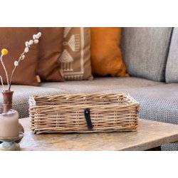 Maxi Firkantet Rattanbakke - Kubu