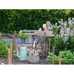 Maxi Firkantet Rattanbakke - Kubu