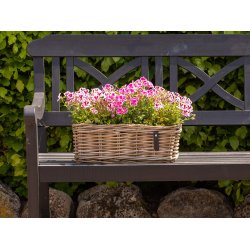 Mini Oblong Rattan Tray - Kubu