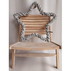 Rattan Dekorationsstjerne - Kubu (s&aelig;t m. 3 stk/3 str)