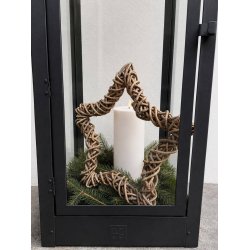 Rattan Dekorationsstjerne - Kubu (s&aelig;t m. 3 stk/3 str)