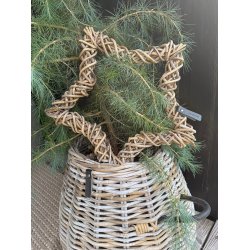 Maxi Rattan Dekorationsstjerne - Kubu