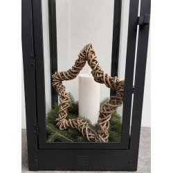 Mega Rattan Dekorationsstjerne - Kubu