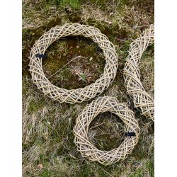 Rattan Dekorationskrans - Kubu (st m. 2 stk. / 2 str.)