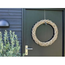 Rattan Dekorationskrans - Kubu (st m. 3 stk. / 3 str.)