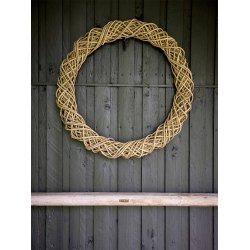 Mega Rattan Dekorationskrans - Kubu