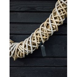 Rattan Dekorationshjerte - Kubu (s&aelig;t m. 2 stk/2 str)