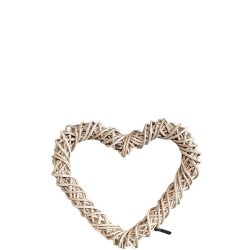Maxi Rattan Dekorationshjerte - Kubu