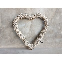 Mega Rattan Dekorationshjerte - Kubu