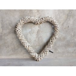 Mega Rattan Dekorationshjerte - Kubu