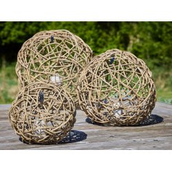 Mini Rattan Dekorationskugle - Kubu