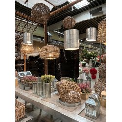 Maxi Rattan Dekorationskugle - Kubu