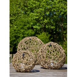 Maxi Rattan Dekorationskugle - Kubu