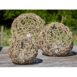 Mega Rattan Dekorationskugle - Kubu