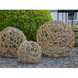 Mega Rattan Dekorationskugle - Kubu