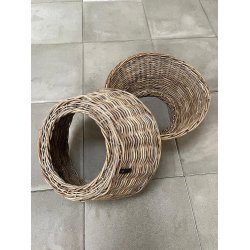 Maxi Rund Rattan Opsats/Juletr�skjuler - Kubu