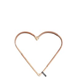 Maxi Rattan Dekorationshjerte (St&aelig;ngel) - CL