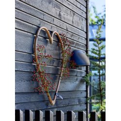 Mega Rattan Dekorationshjerte (St&aelig;ngel) - CL