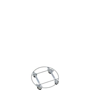 Maxi Rund Trolley t. Rattankurv