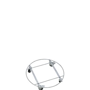 Mega Rund Trolley t. Rattankurv