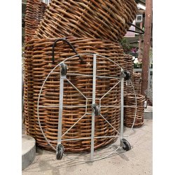 Mammut Rund Trolley t. Rattankurv