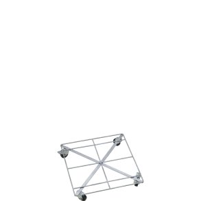 Mega Firkantet Trolley t. Rattankurv