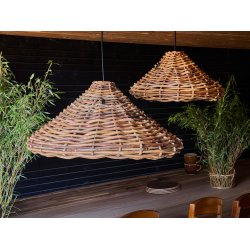 "Onion" XL Rattanlampe - CL