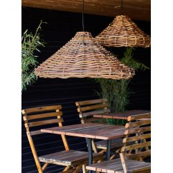 "Onion" XL Rattanlampe - CL