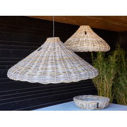 "Onion" XL Rattanlampe - Kubu