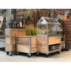 Kasse t. Maxi Vksthus 2 Lag (m. opbevaringsrum)