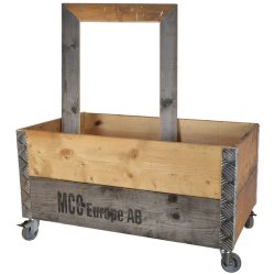 Kapilrkasse m. Hjul (smal topramme)