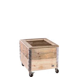 Mega Quadro Kasse 2 Lag m. Hjul (smal topramme)