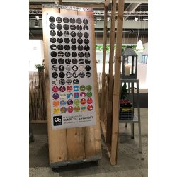 Hightower Street Menu Skilt m. Hjul (H: 180-190)