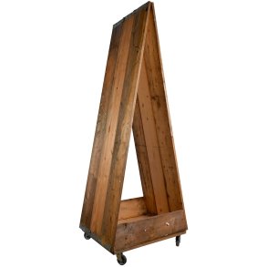 Hightower Street Menu Skilt m. Hjul & Sidebrt (H: 180-190)