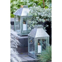 Galvaniseret Mini Lanterne