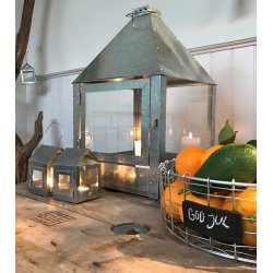 Galvaniseret Mega Quadro Lanterne