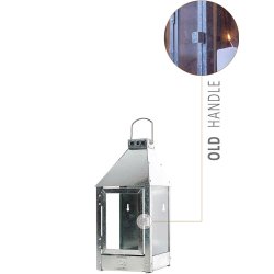 Galvaniseret Mini V�glanterne (GREB/INDPAKNING GL. MODEL)