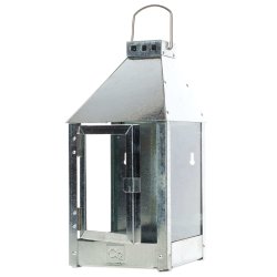 Galvaniseret Mini V�glanterne (GREB/INDPAKNING GL. MODEL)