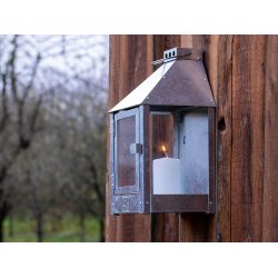 Galvaniseret Mini V�glanterne (GREB/INDPAKNING GL. MODEL)